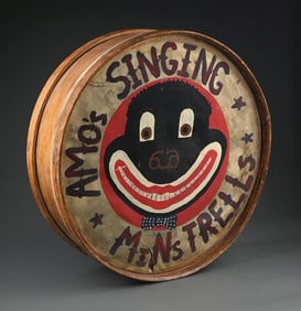 AMO'S SINGING MINSTRELLS FOLD ART DRUM