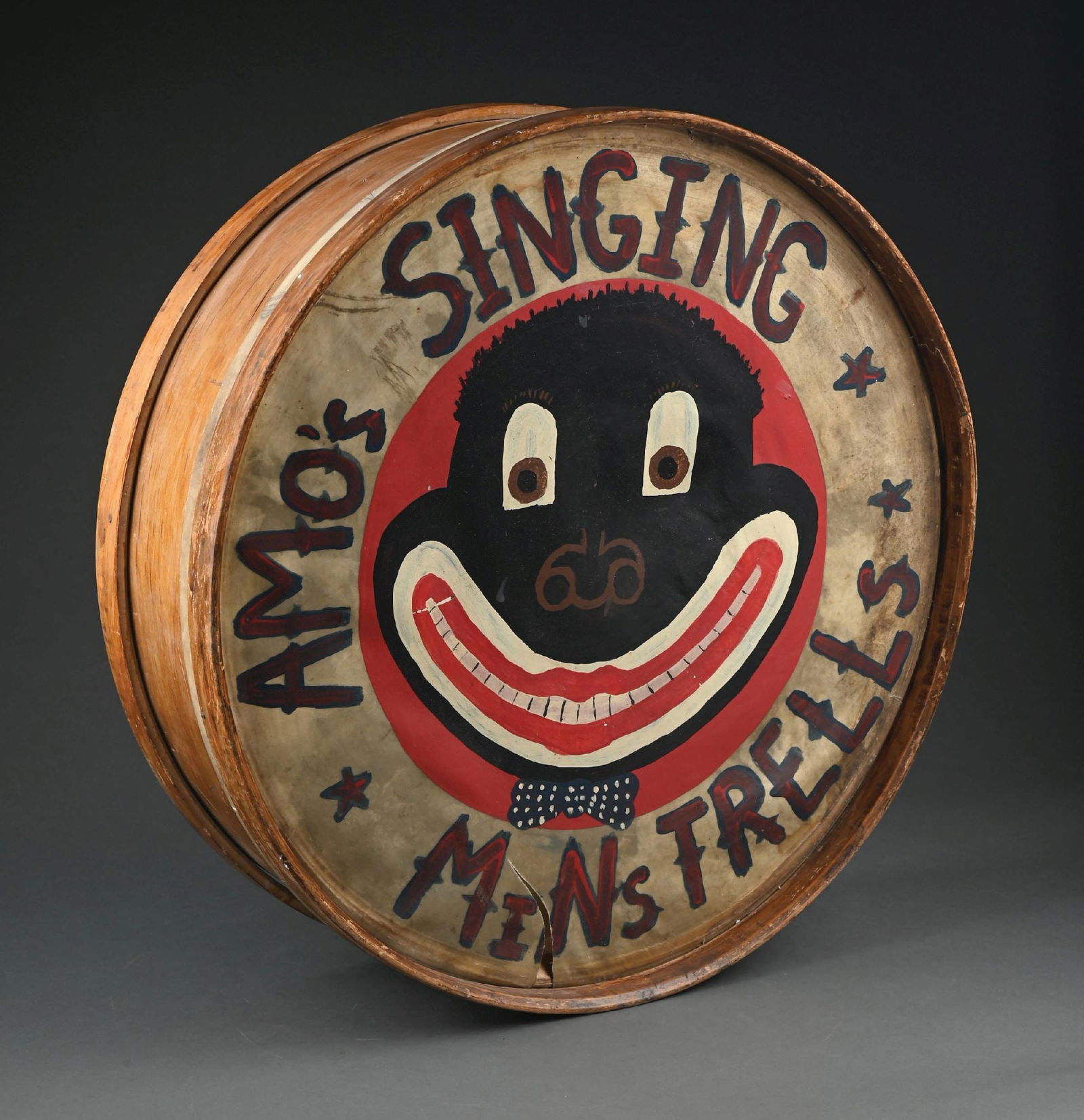 AMO'S SINGING MINSTRELLS FOLD ART DRUM (1 of 5)