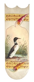 PARIS SLED CO. SALESMAN SAMPLE WITH LOON
