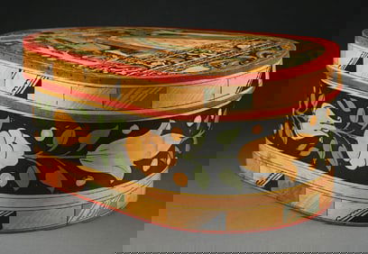 TONY SARG PAPER DECORATED BAND BOX