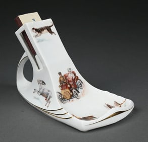ROSENTHAL SPOON REST AND MATCHBOOK HOLDER