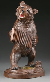 STANDING BLACK FOREST BEAR HUMIDOR