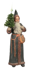 TERRACOTTA SANTA FIGURE BY VILLORY & BOCH