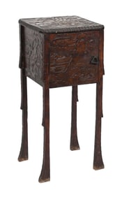 CARVED DECORATIVE MONKEY STANDING HUMIDOR