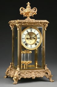 BRONZE SMALL MANTEL CLOCK