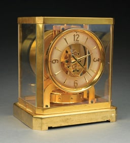 LECOULTRE ATMOS BRASS CLOCK NO. 33785