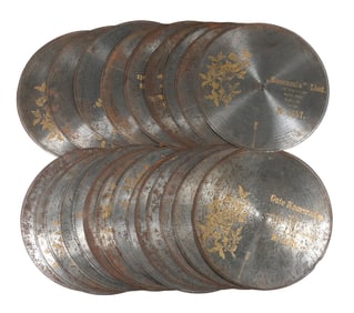 LARGE LOT OF MUSIC BOX DISCS