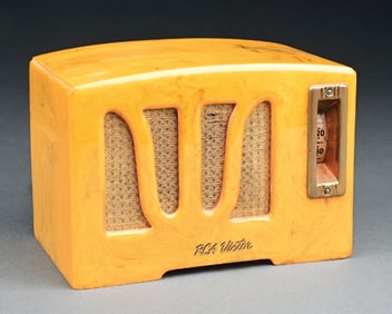 RCA MODEL 350 CATALIN RADIO IN YELLOW