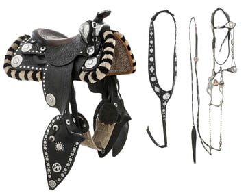 WILLIAM MOYERS'S PERSONAL EDWARD H. BOHLIN PARADE SADDLE