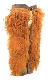 F. A. MEANEA ORANGE WOOLIE CHAPS