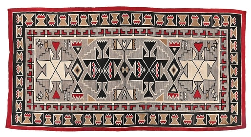 FABULOUS MID-CENTURY NAVAJO TEXTILE