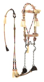 DEER LODGE PRISON HORSEHAIR BRIDLE