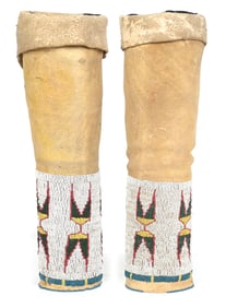 BEADED SIOUX LEGGINGS