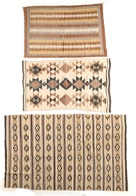 LOT OF 3 VINTAGE NAVAJO TEXTILES