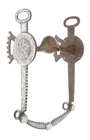 LES VOGT SILVER OVERLAID BIT