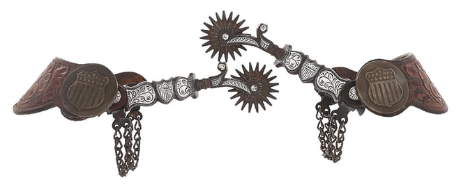 AUGUST BUERMANN #1433 FEDERAL SHIELD SPURS