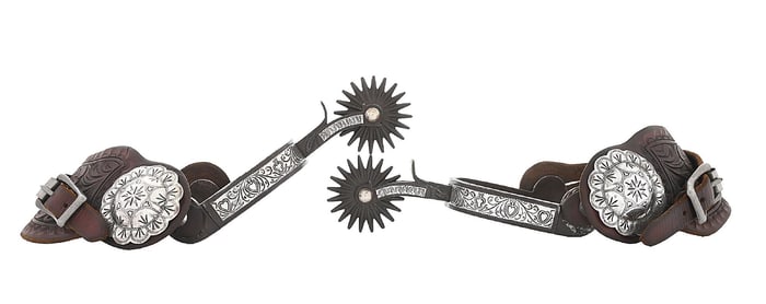 AUGUST BUERMANN #2402 CARD SUIT SPURS