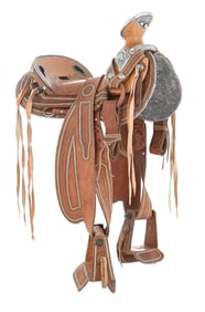 1930S MEXICAN CHARRO SADDLE