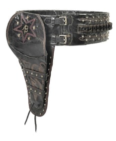 WILD WEST HOLSTER AND BELT GUN RIG