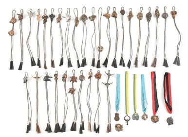 FORTY-ONE PRIX DE WEST COMMEMORATIVE BOLOS 1986-2017