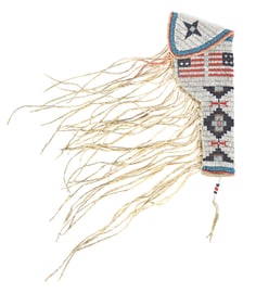 NORTHERN PLAINS BEADED HOLSTER