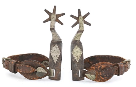 J.O. BASS (1879-1950) SPURS