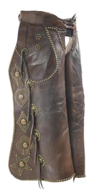 G. W. KIRWAN STUDDED BATWING CHAPS