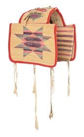CORN HUSK SADDLEBAG