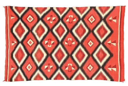 NAVAJO "EYE DAZZLER" TEXTILE