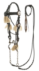 RAWLINS WYOMING PRISON BRAIDED BRIDLE