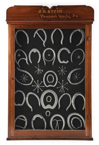 J.B. STEIN HORSESHOE DISPLAY