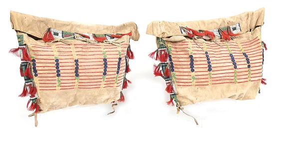 SET OF SIOUX TEEPEE BAGS
