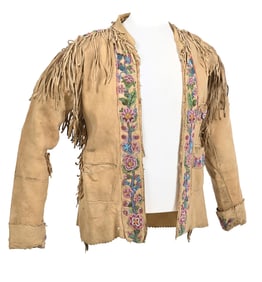 OJIBWA BEADED COAT