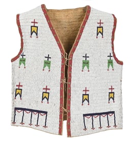 NORTHERN PLAINS BEADED VEST