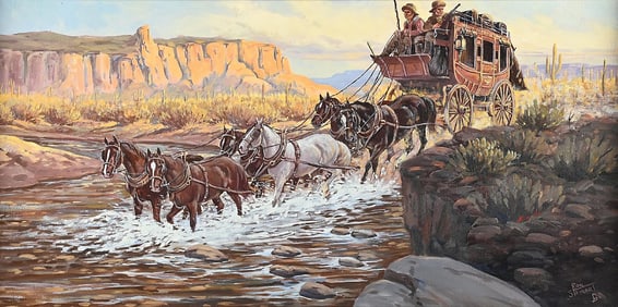 RON STEWART (B. 1941)