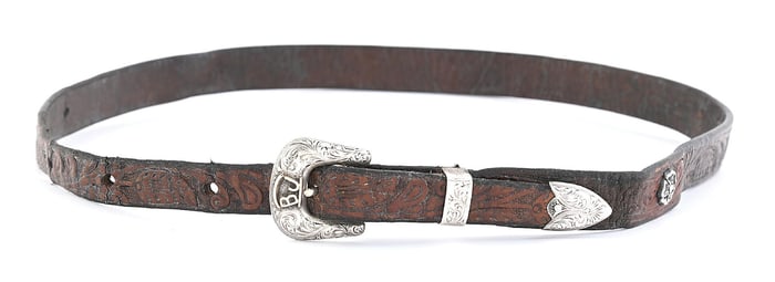 BUCK JONES' PERSONAL EDWARD H. BOHLIN HATBAND