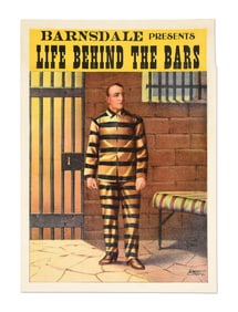 BARNSDALE PRESENTS "LIFE BEHIND THE BARS" POSTER