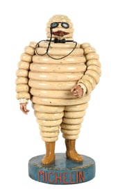 RARE MICHELIN "LE MEILLEUR LE MOINS CHER" FIGURAL STATUE