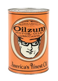 OILZUM MOTOR OIL FIVE QUART CAN