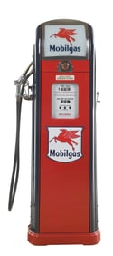 NATIONAL MODEL #A38 GAS PUMP RESTORED IN MOBILGAS