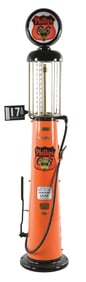 WAYNE 10 GALLON VISIBLE GAS PUMP RESTORED IN PHILLIPS 66