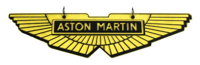 ASTON MARTIN FIGURAL DEALERSHIP SIGN