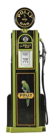 WAYNE MODEL #60 GAS PUMP RESTORED IN POLYGASOLINE