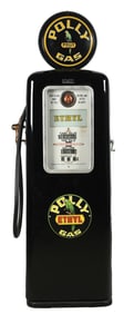 ERIE MODEL #77 GAS PUMP RESTORED IN POLYGASOLINE