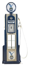 WAYNE MODEL #866 SHOWCASE GAS PUMP RESTORED IN RICHFIELD GASOLINE