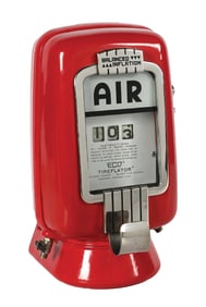 ECO TIREFLATOR SERVICE STATION AIR METER W/ WALL MOUNT ATTACHMENT