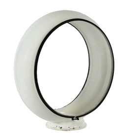 ORIGINAL 13.25" GILL GLASS GLOBE BODY