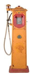 WAYNE MODEL #40 GAS PUMP IN SHELL GASOLINE