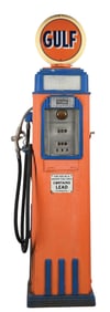 TOKHEIM MODEL 36B GAS PUMP IN GULF GASOLINE