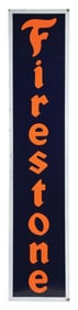 FIRESTONE TIRES PORCELAIN SERVICE STATION SIGN